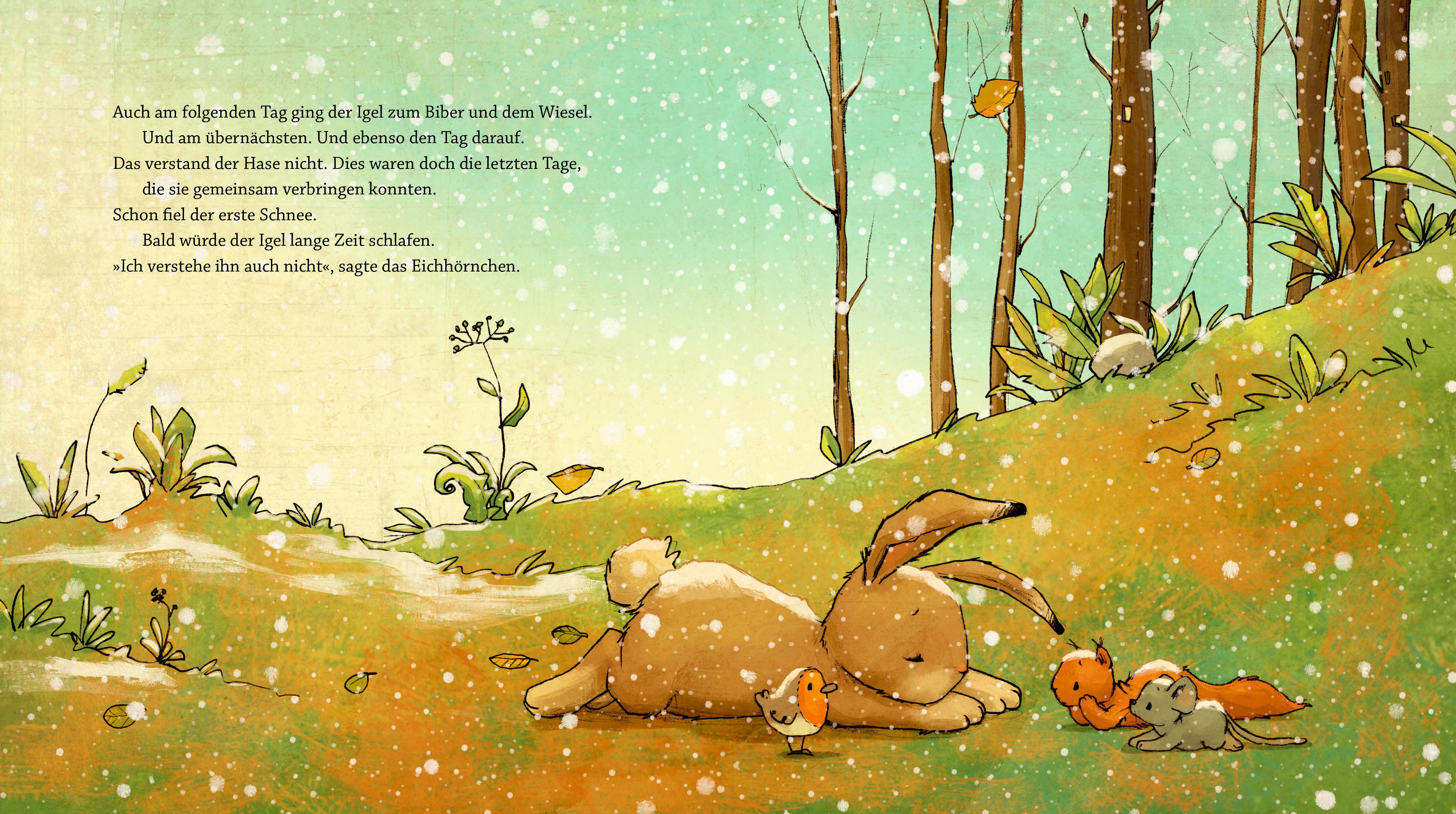 Beispielinhalt (Bild) Wir zwei im Winter