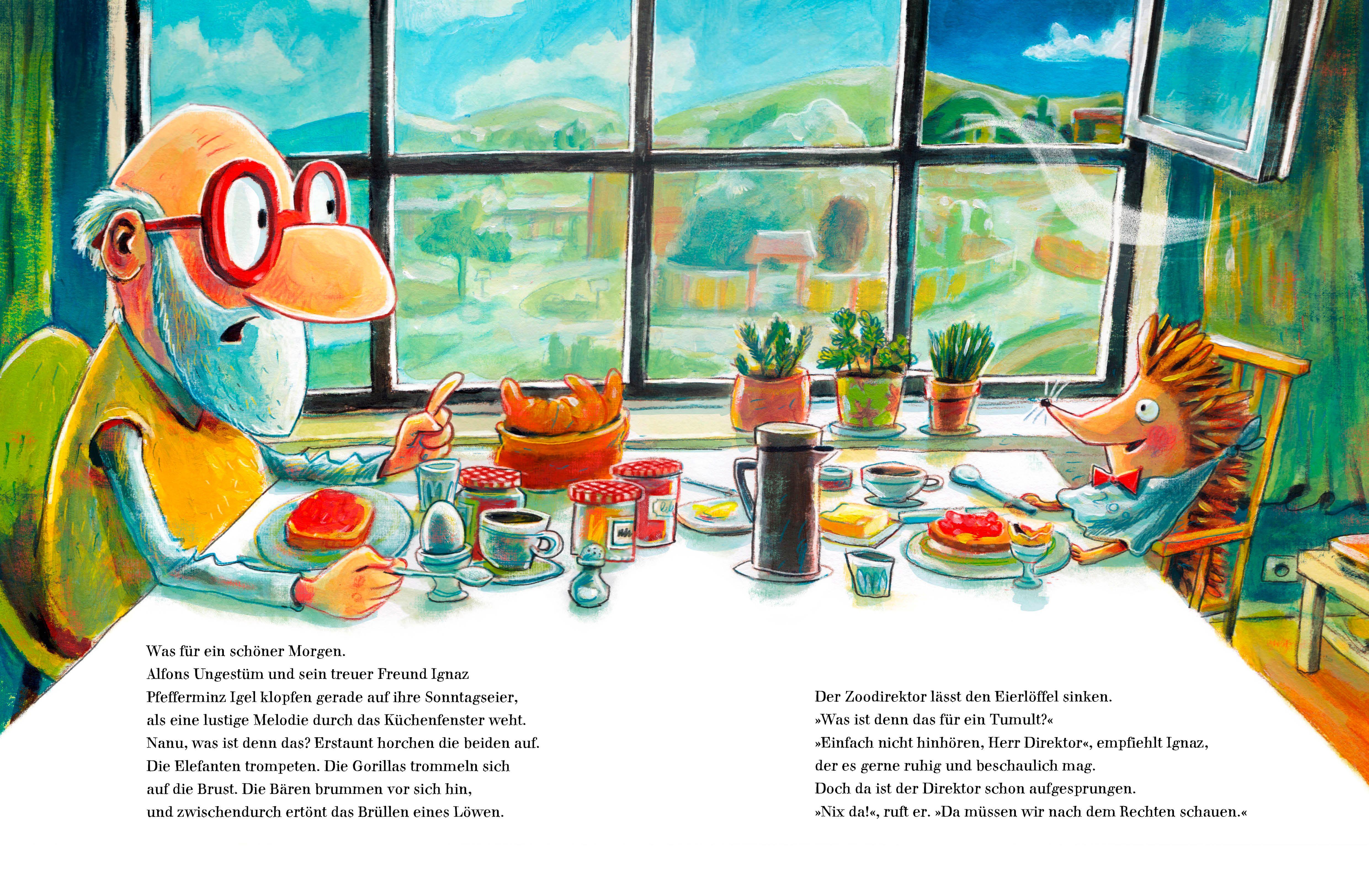 Beispielinhalt (Bild) Karneval im Zoo