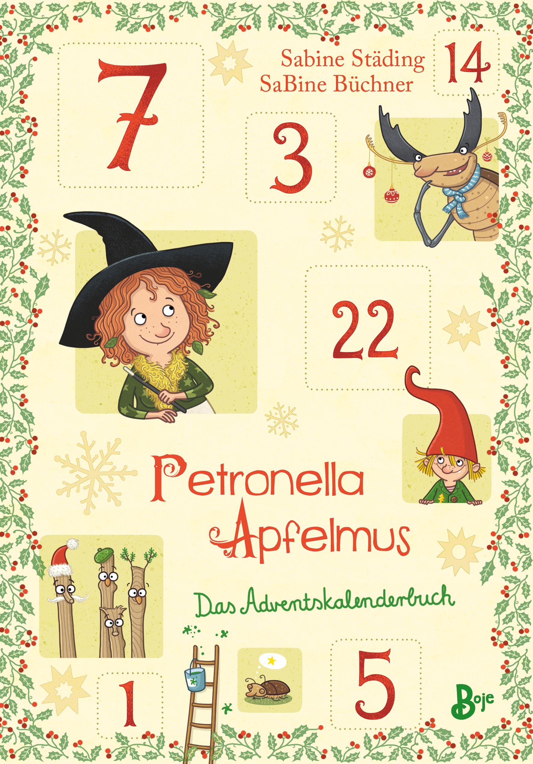 Vorderes Coverbild Petronella Apfelmus - Das Adventskalenderbuch