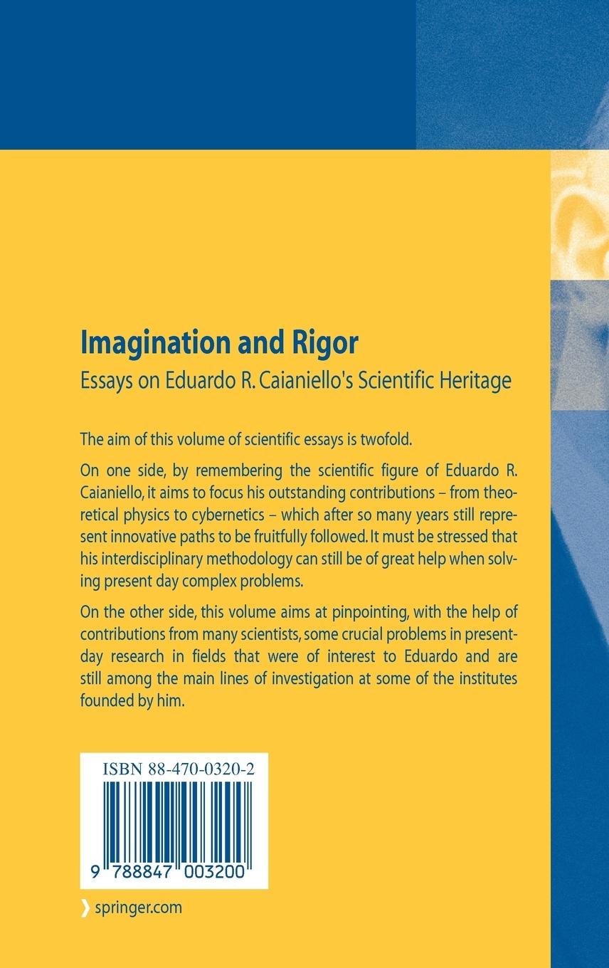 Rückseitencover Imagination and Rigor