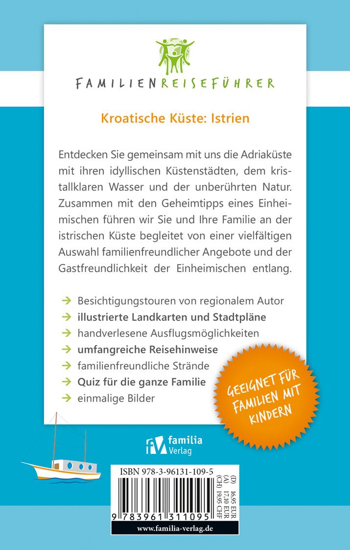 Rückseitencover Kroatische Küste: Istrien