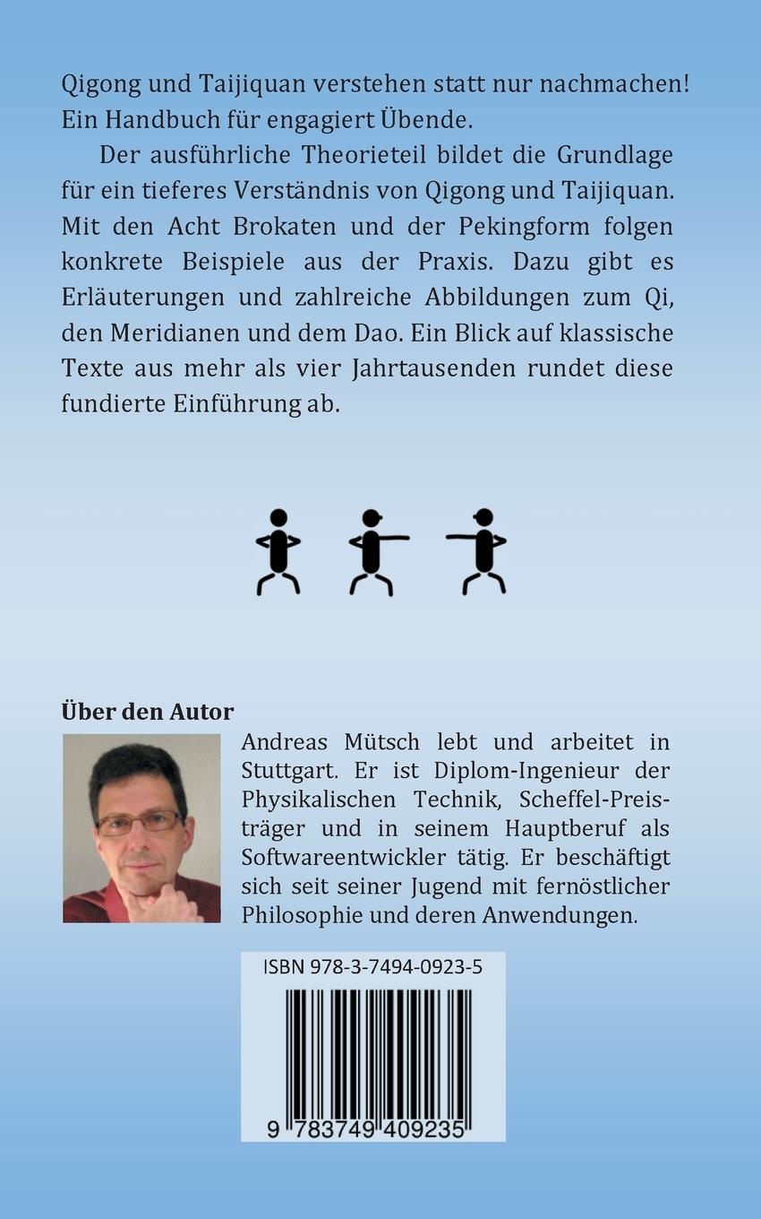 Rückseitencover Qigong, Taiji, das Dao und ich