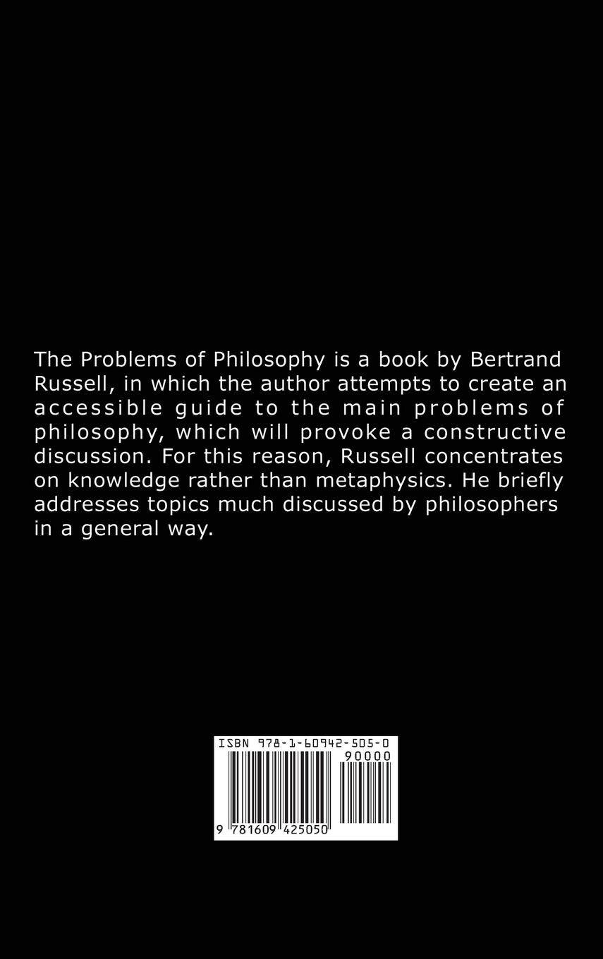 Rückseitencover Problems of Philosophy