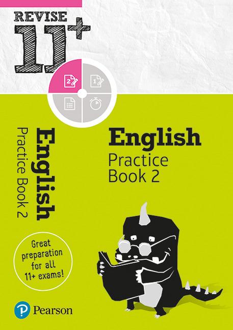 Vorderes Coverbild Pearson REVISE 11+ English Practice Book 2 - for the 2025 and 2026 exams: Ages 8 - 10+ Years