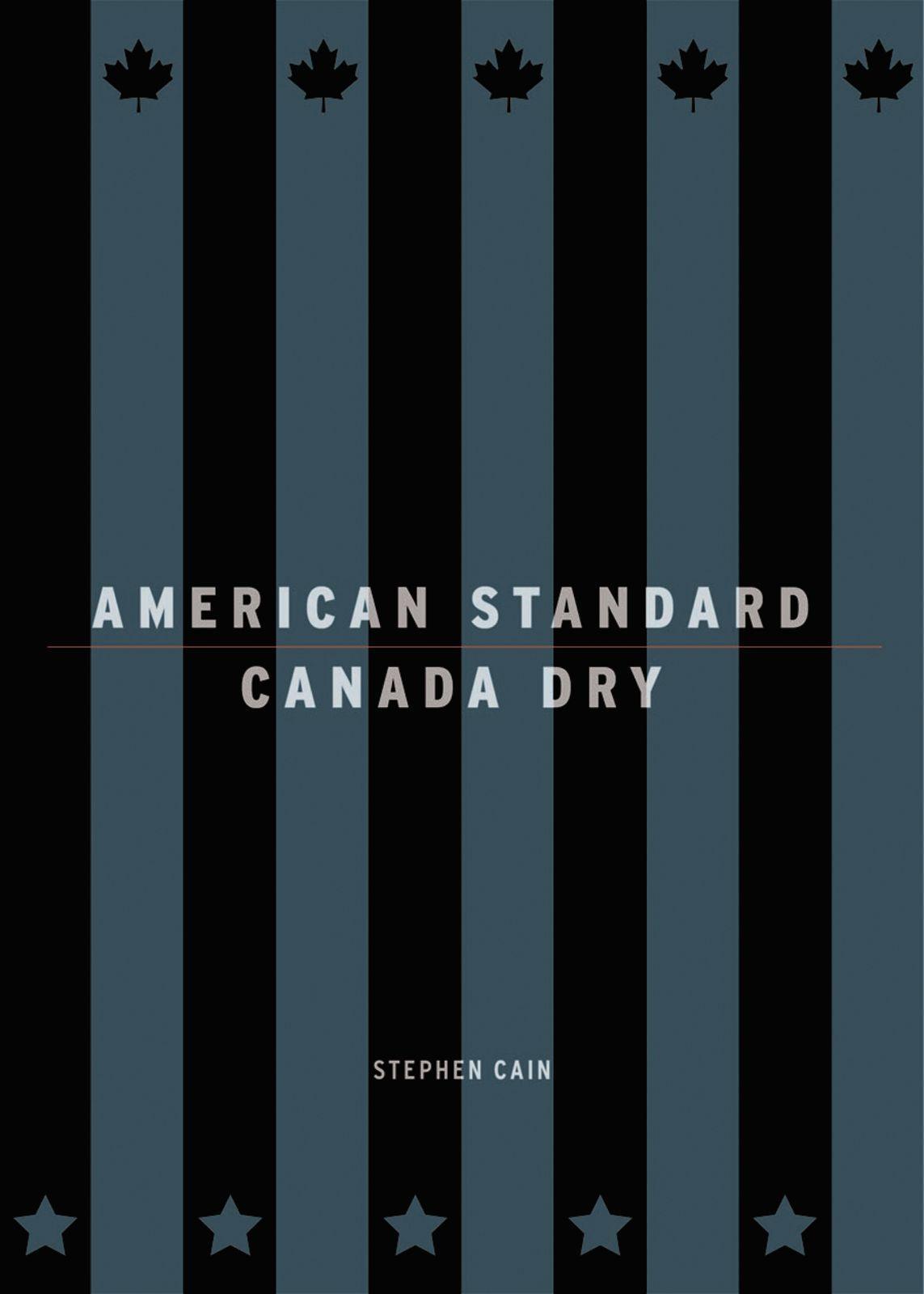 Vorderes Coverbild American Standard/Canada Dry