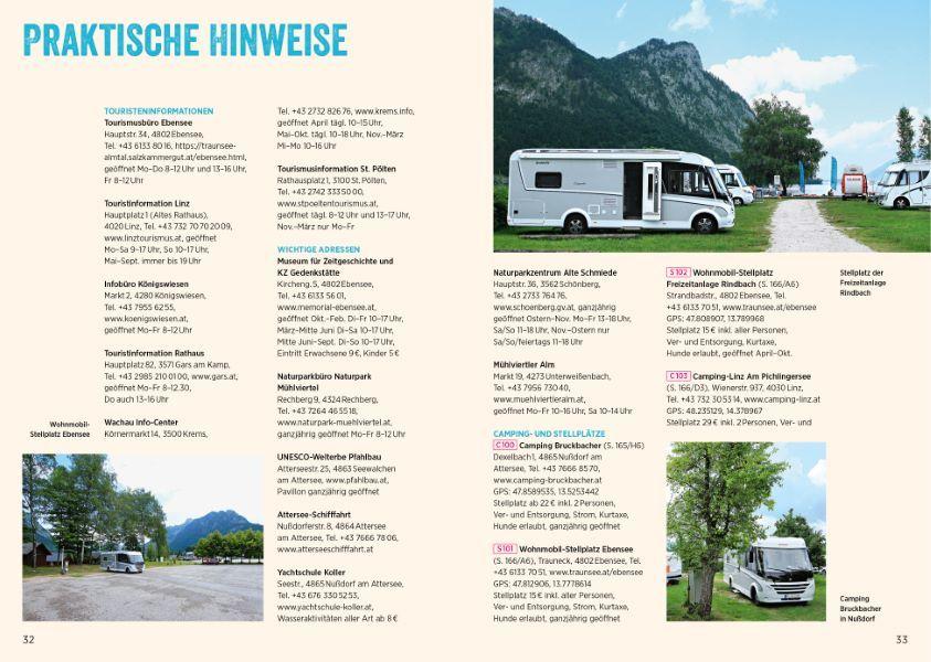 Beispielinhalt (Bild) Österreich mit dem Wohnmobil