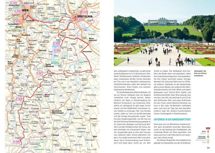 Beispielinhalt (Bild) Österreich mit dem Wohnmobil