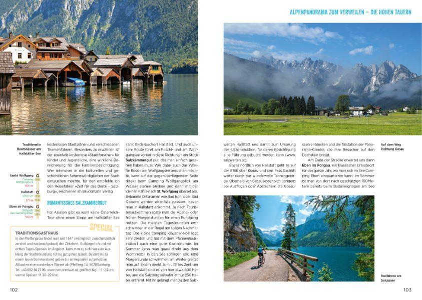 Beispielinhalt (Bild) Österreich mit dem Wohnmobil