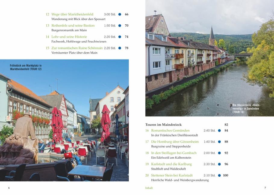 Beispielinhalt (Bild) Wandergenuss Mainfranken