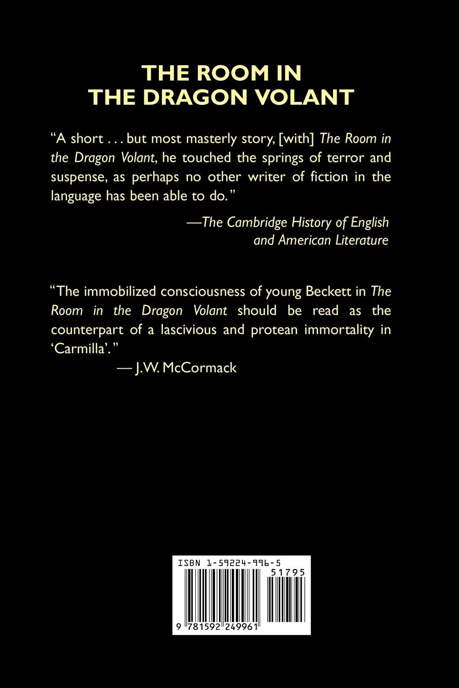 Rückseitencover The Room in the Dragon Volant