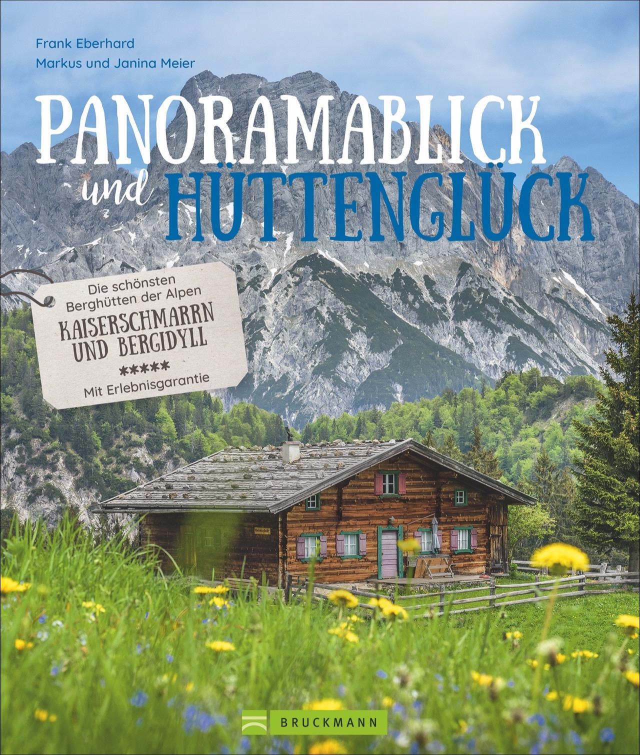 Vorderes Coverbild Panoramablick und Hüttenglück