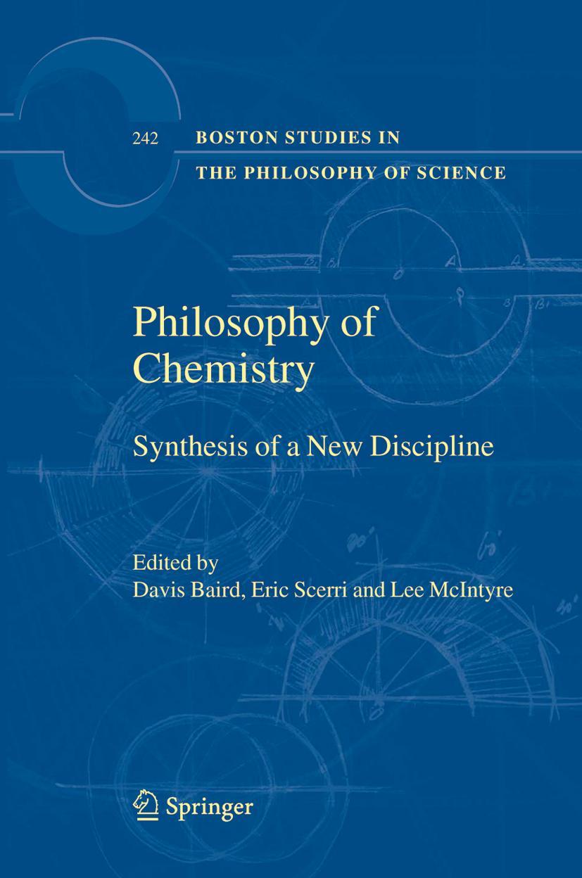 Vorderes Coverbild Philosophy of Chemistry