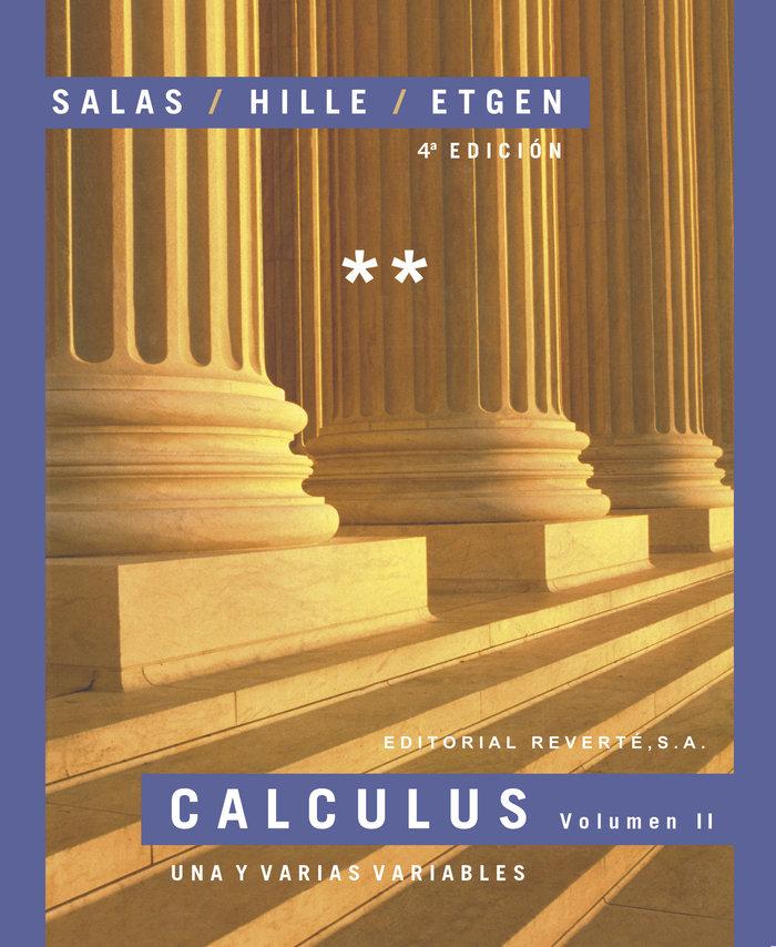 Vorderes Coverbild Calculus : una y varias variables II