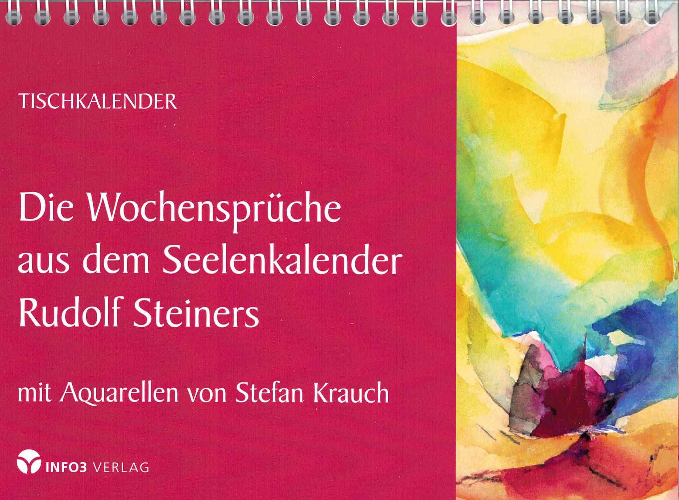 Vorderes Coverbild Die Wochensprüche aus dem Seelenkalender Rudolf Steiners