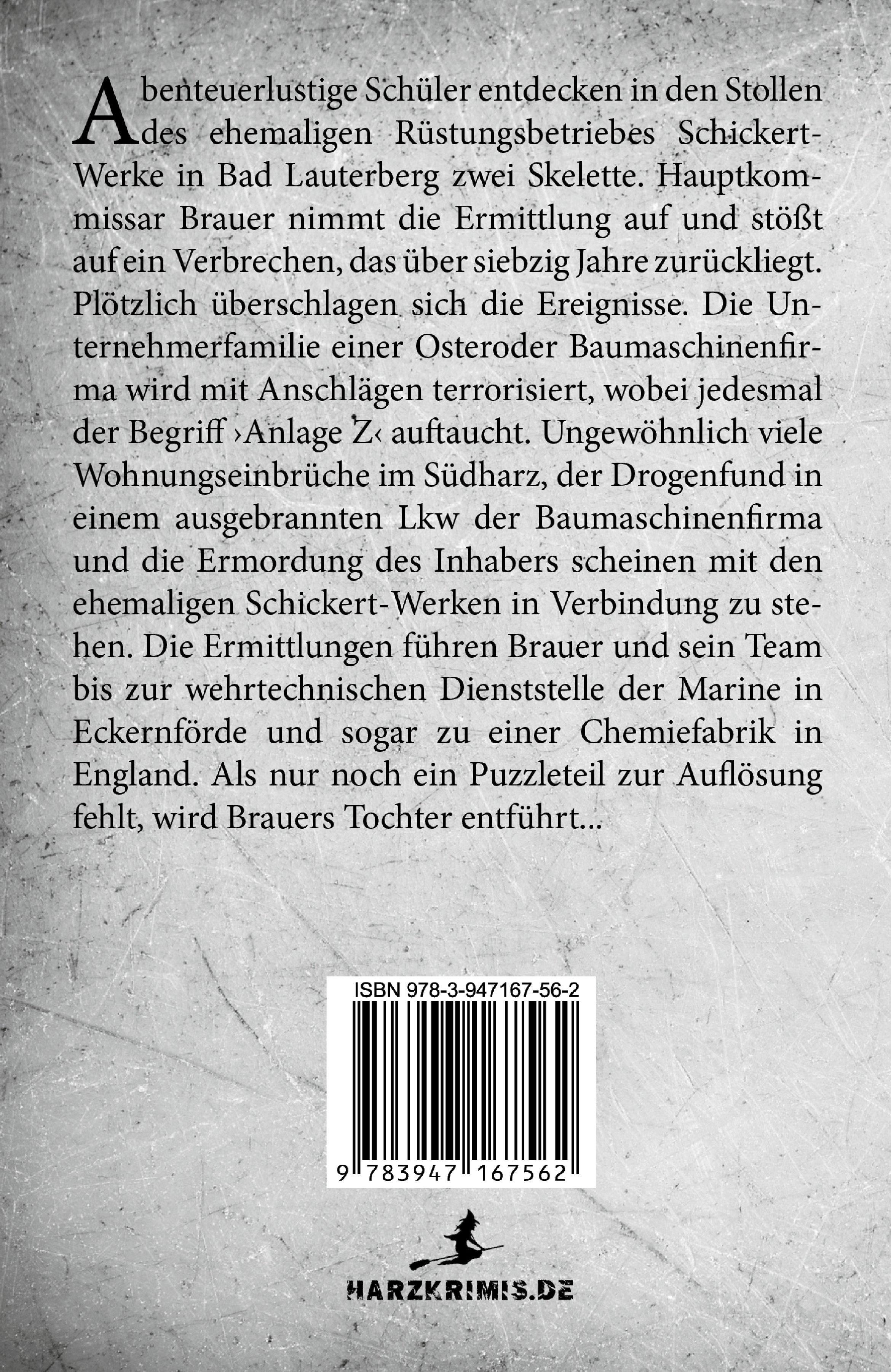 Rückseitencover Anlage Z