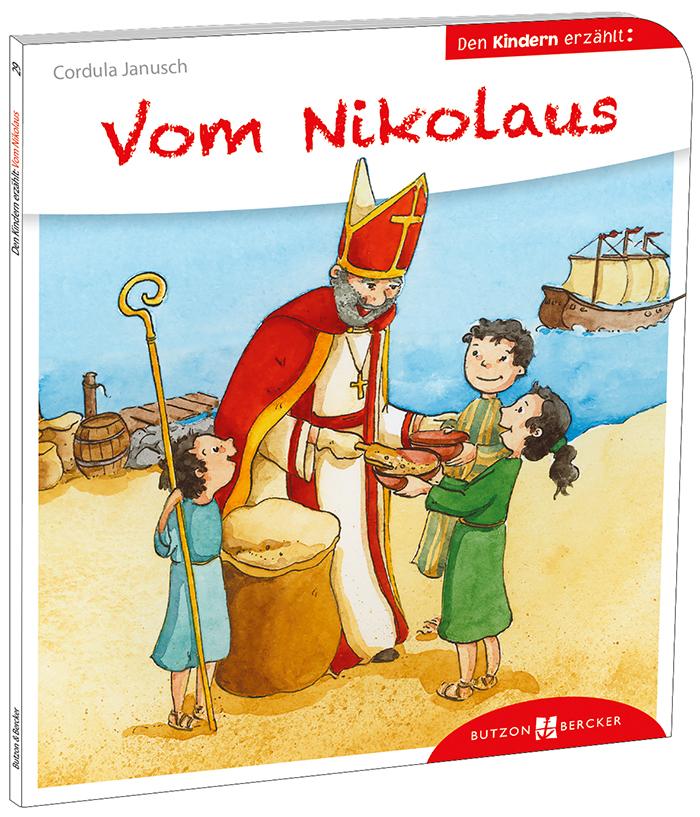 Vorderes Coverbild Vom Nikolaus den Kindern erzählt