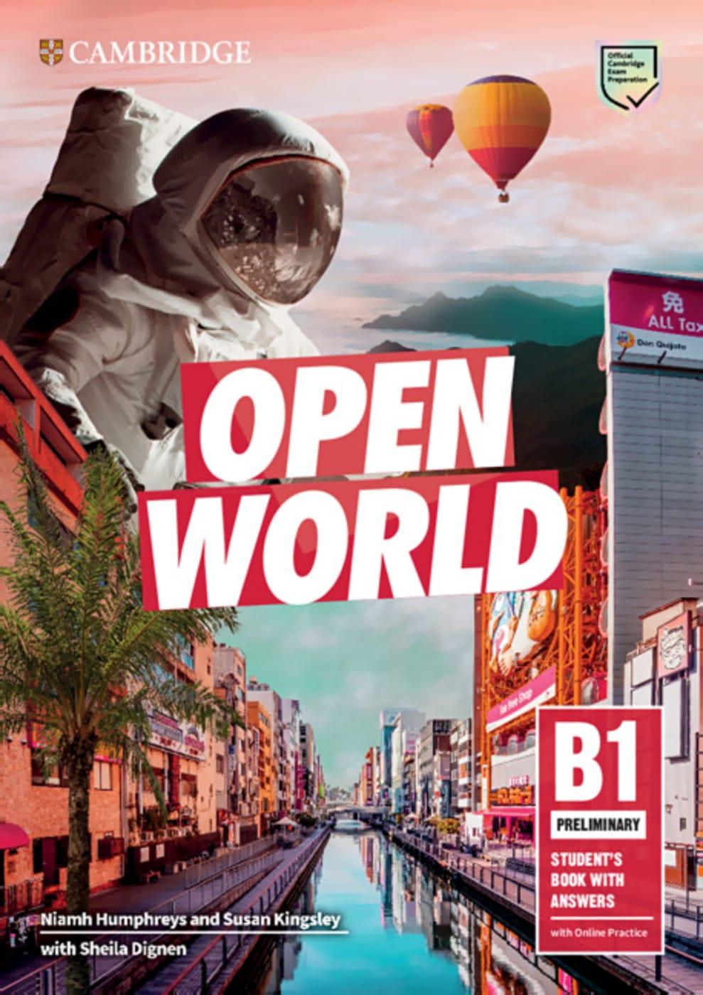Vorderes Coverbild Open World Preliminary. Student's Book with Answers with Online Practice