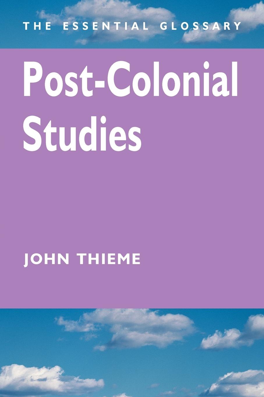 Vorderes Coverbild Post-Colonial Studies