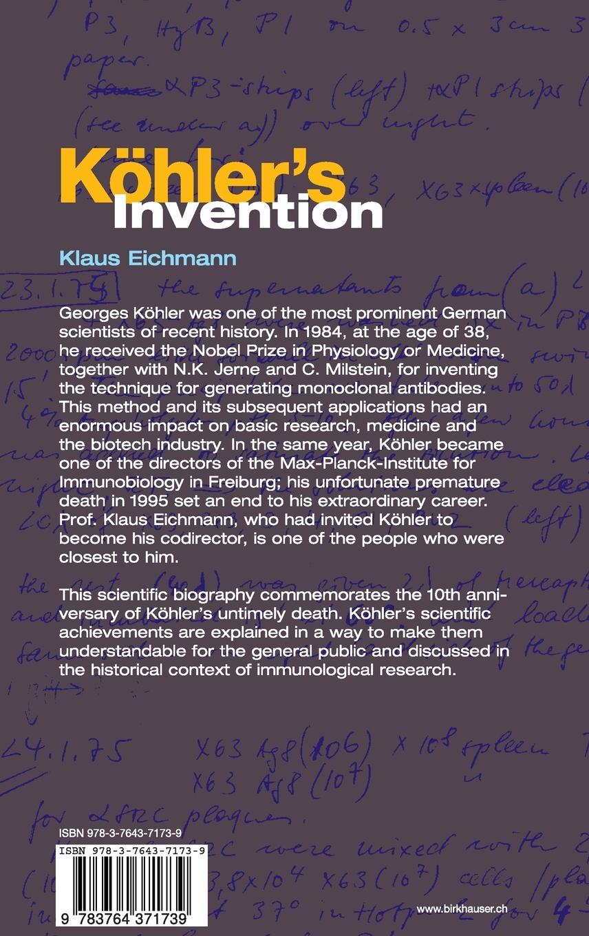 Rückseitencover Köhler's Invention
