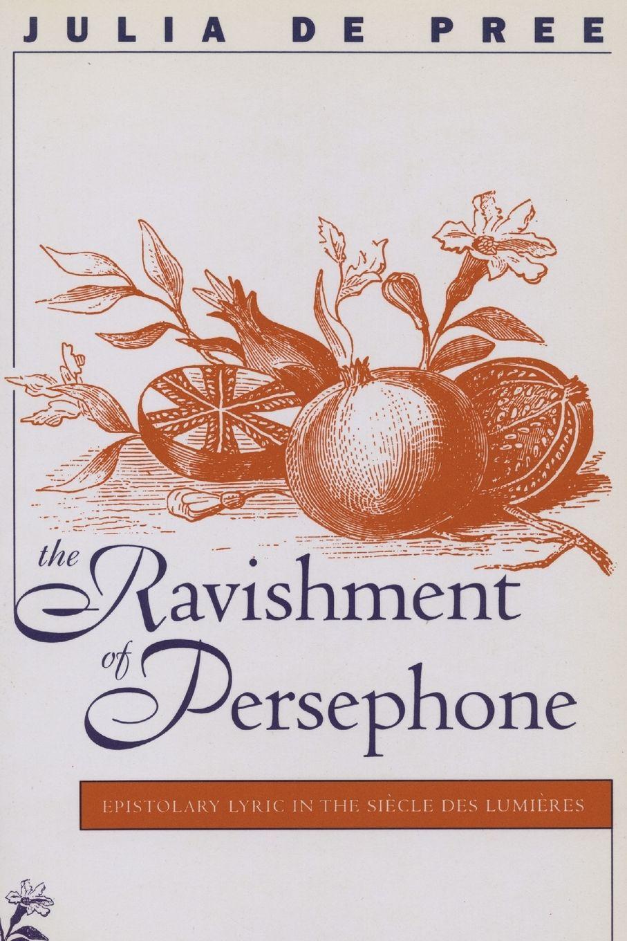 Vorderes Coverbild The Ravishment of Persephone
