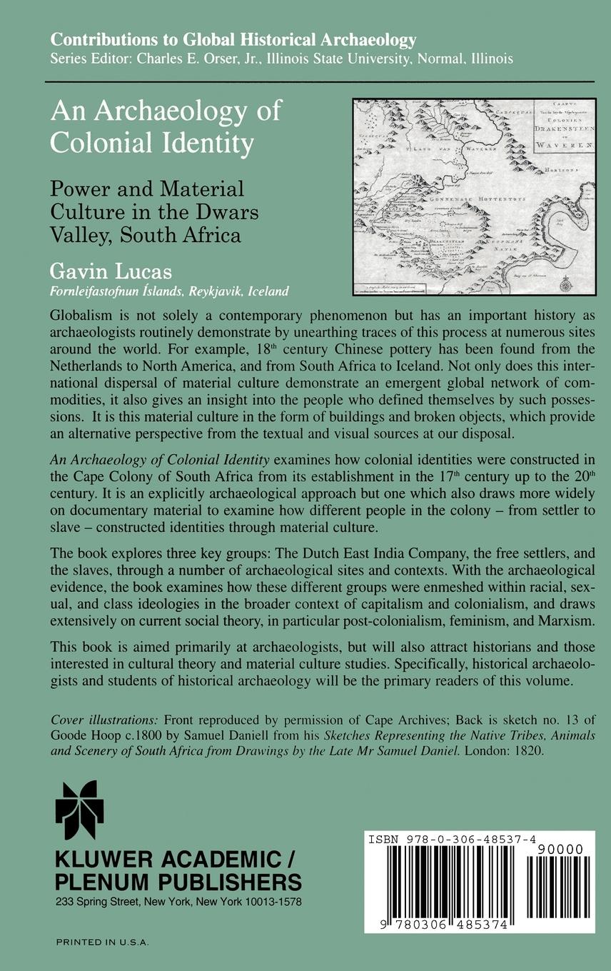 Rückseitencover An Archaeology of Colonial Identity