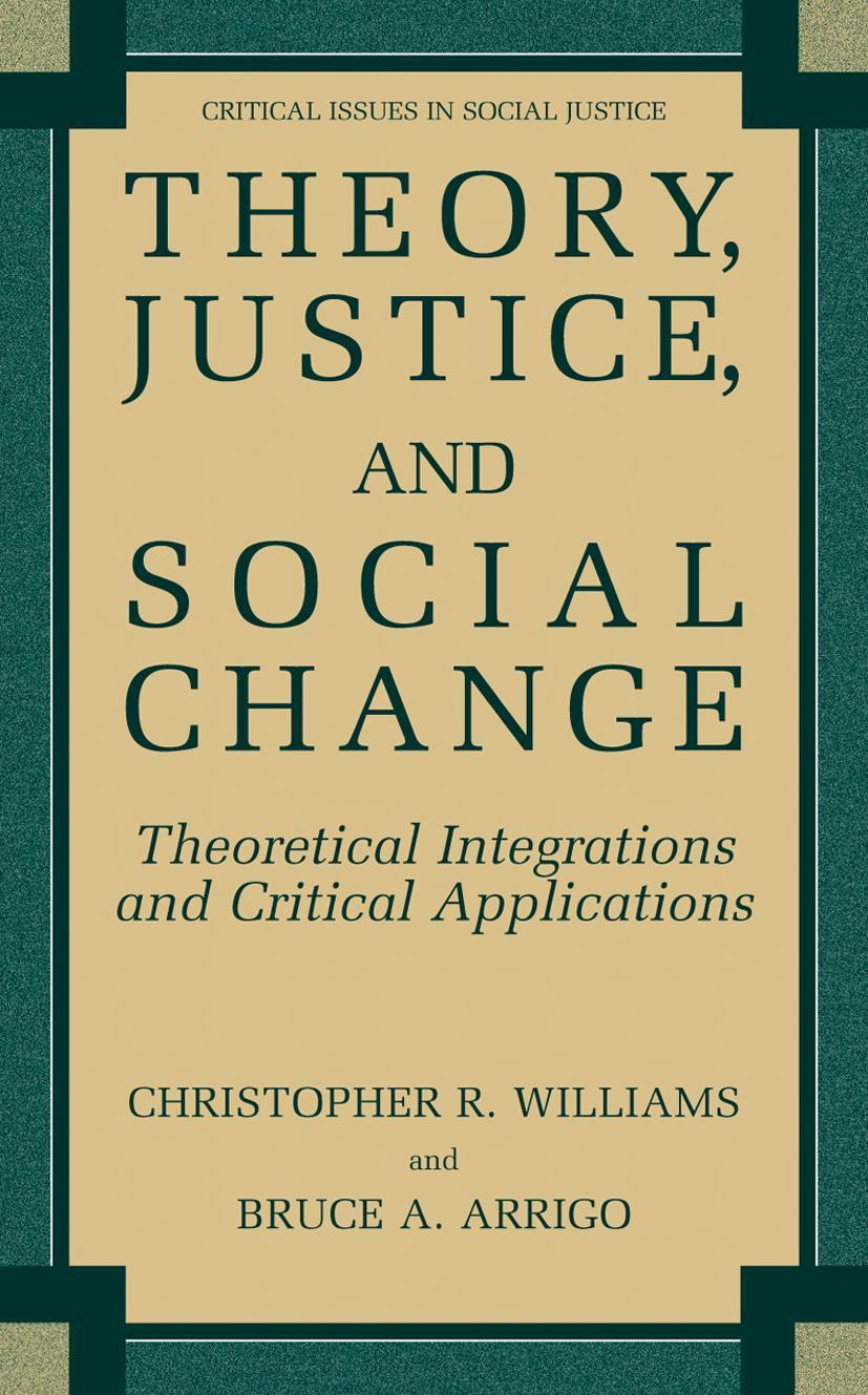 Vorderes Coverbild Theory, Justice, and Social Change
