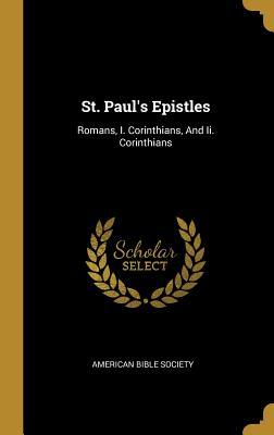 Vorderes Coverbild St. Paul's Epistles