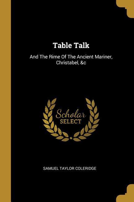 Vorderes Coverbild Table Talk