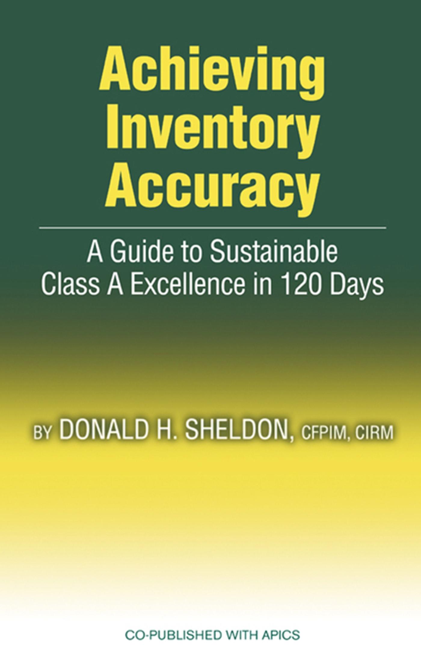 Vorderes Coverbild Achieving Inventory Accuracy