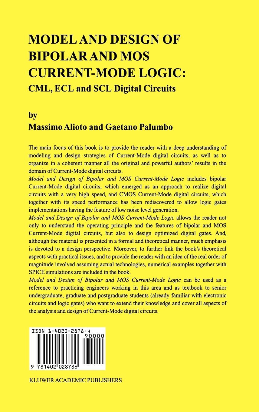 Rückseitencover Model and Design of Bipolar and MOS Current-Mode Logic