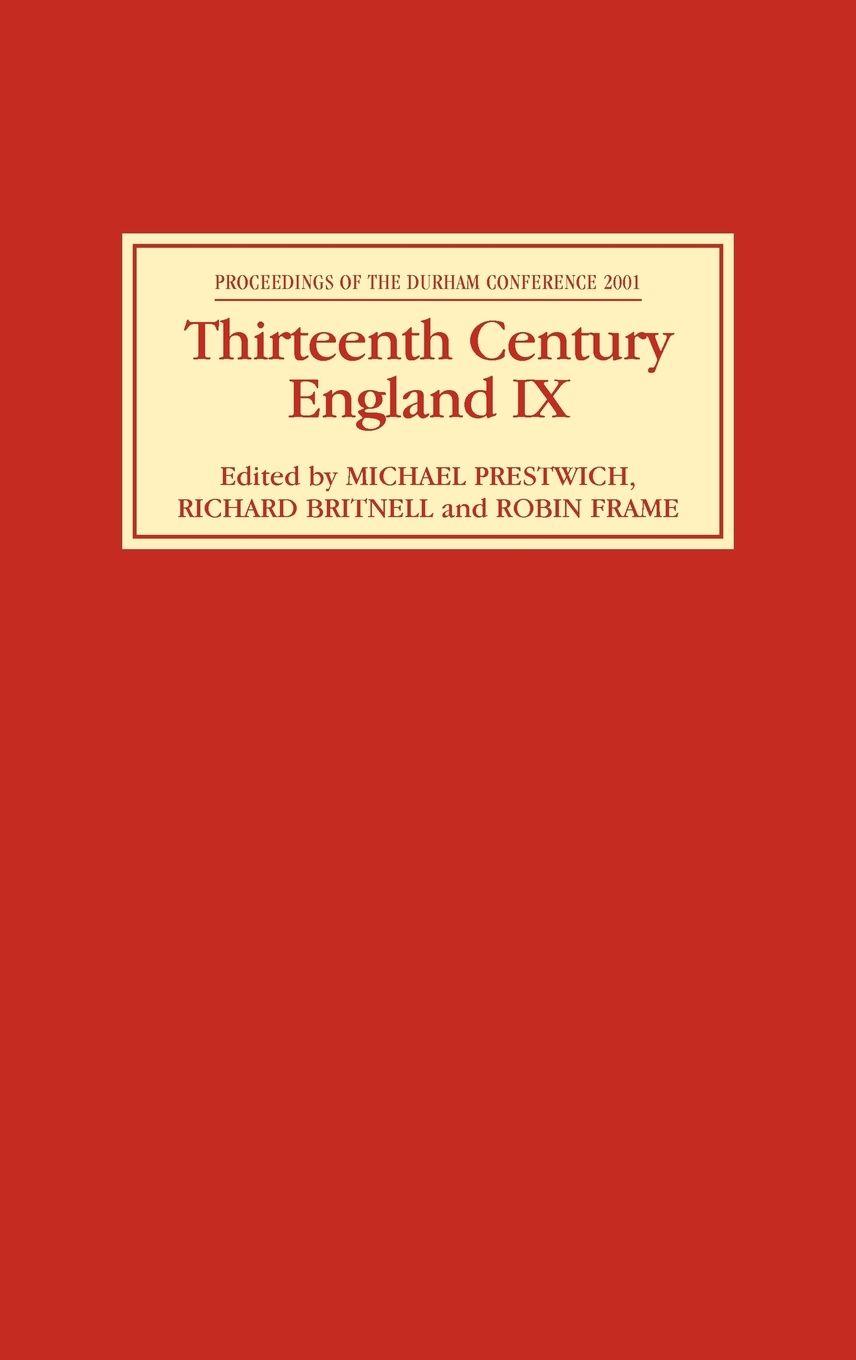 Vorderes Coverbild Thirteenth Century England IX