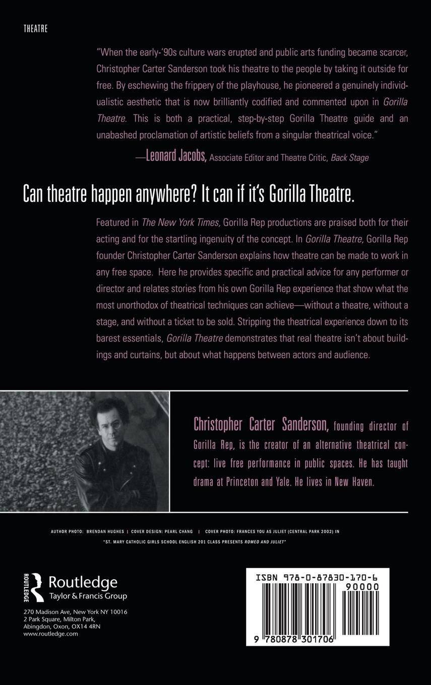 Rückseitencover Gorilla Theater