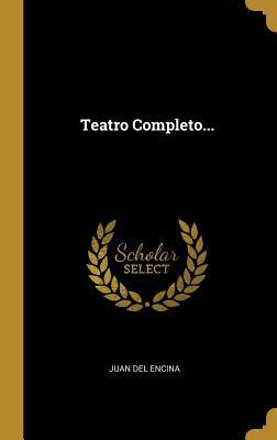 Vorderes Coverbild Teatro Completo...