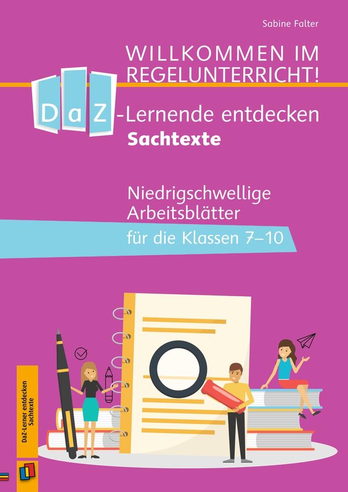 Vorderes Coverbild DaZ-Lernende entdecken Sachtexte