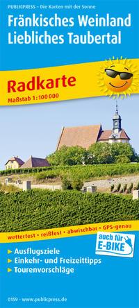 Vorderes Coverbild Fränkisches Weinland - Liebliches Taubertal