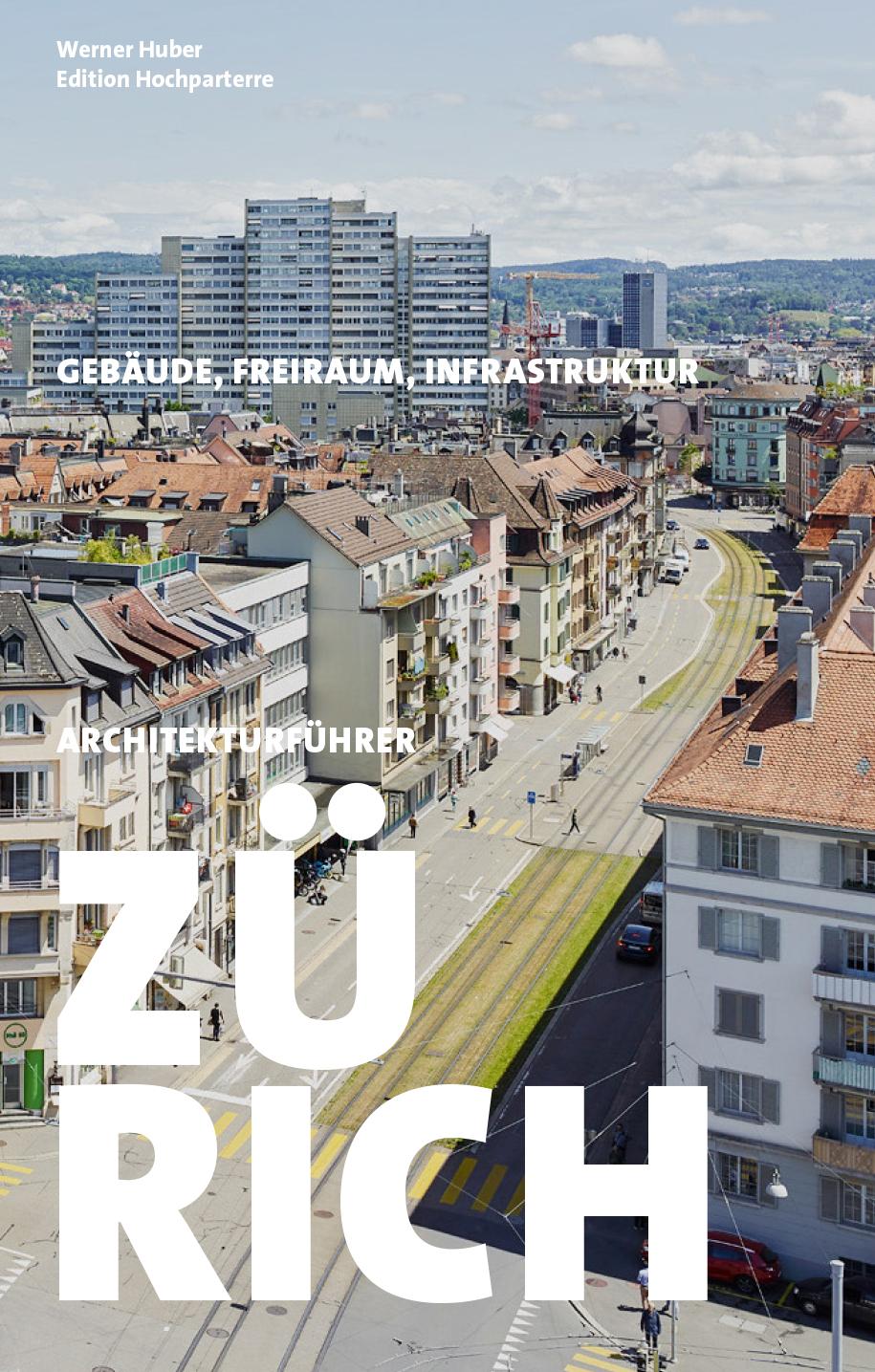 Vorderes Coverbild Architekturführer Zürich