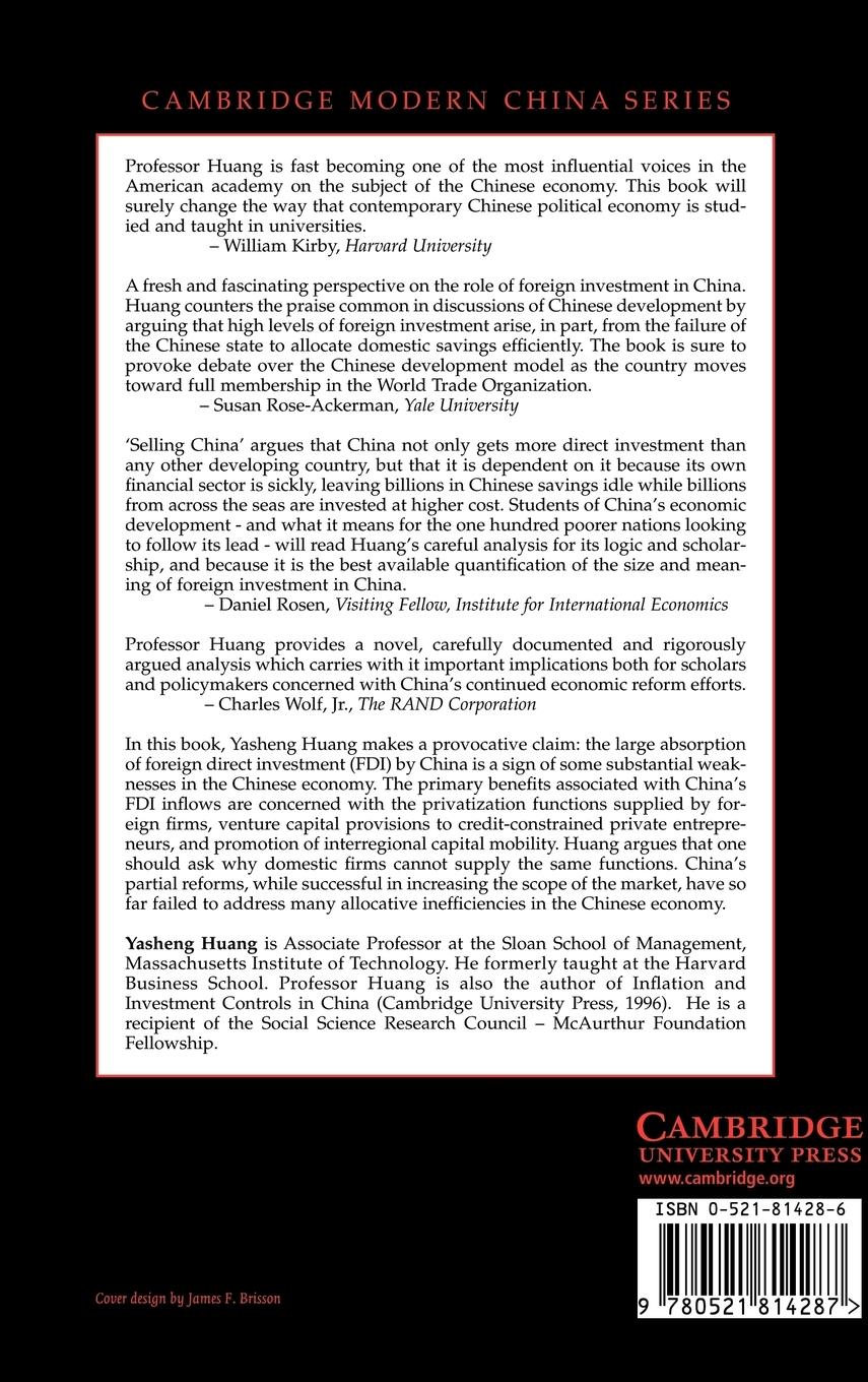 Rückseitencover Selling China