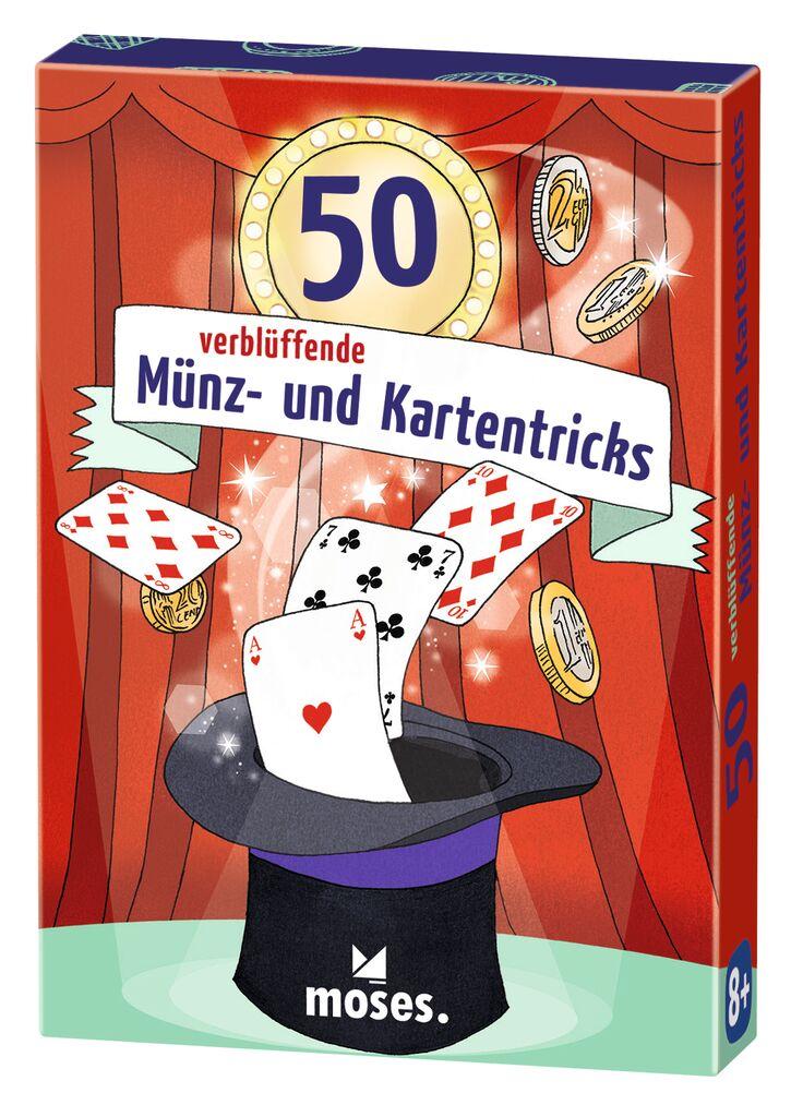 Vorderes Coverbild 50 verblüffende Münz- und Kartentricks