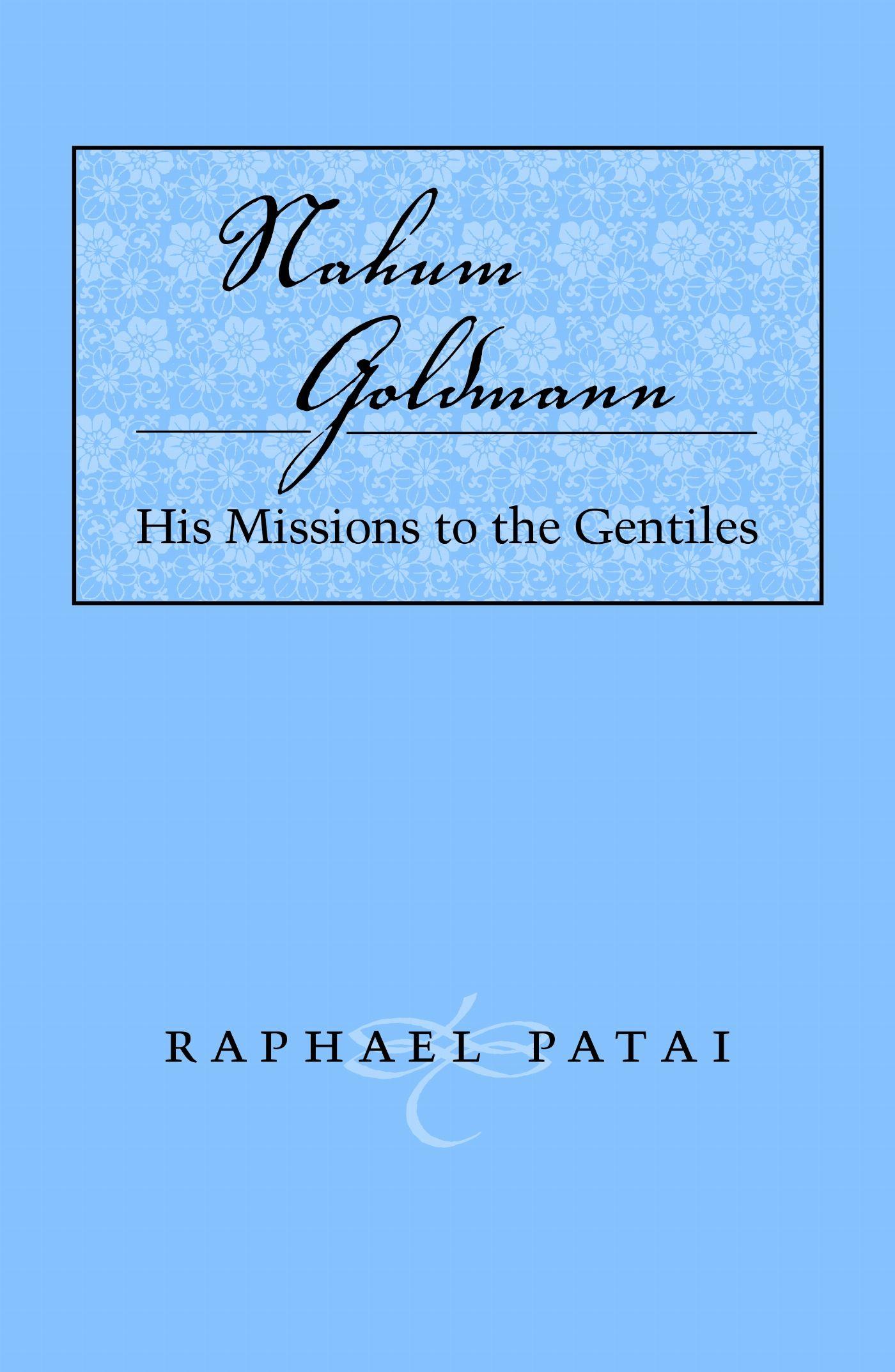 Vorderes Coverbild Nahum Goldmann