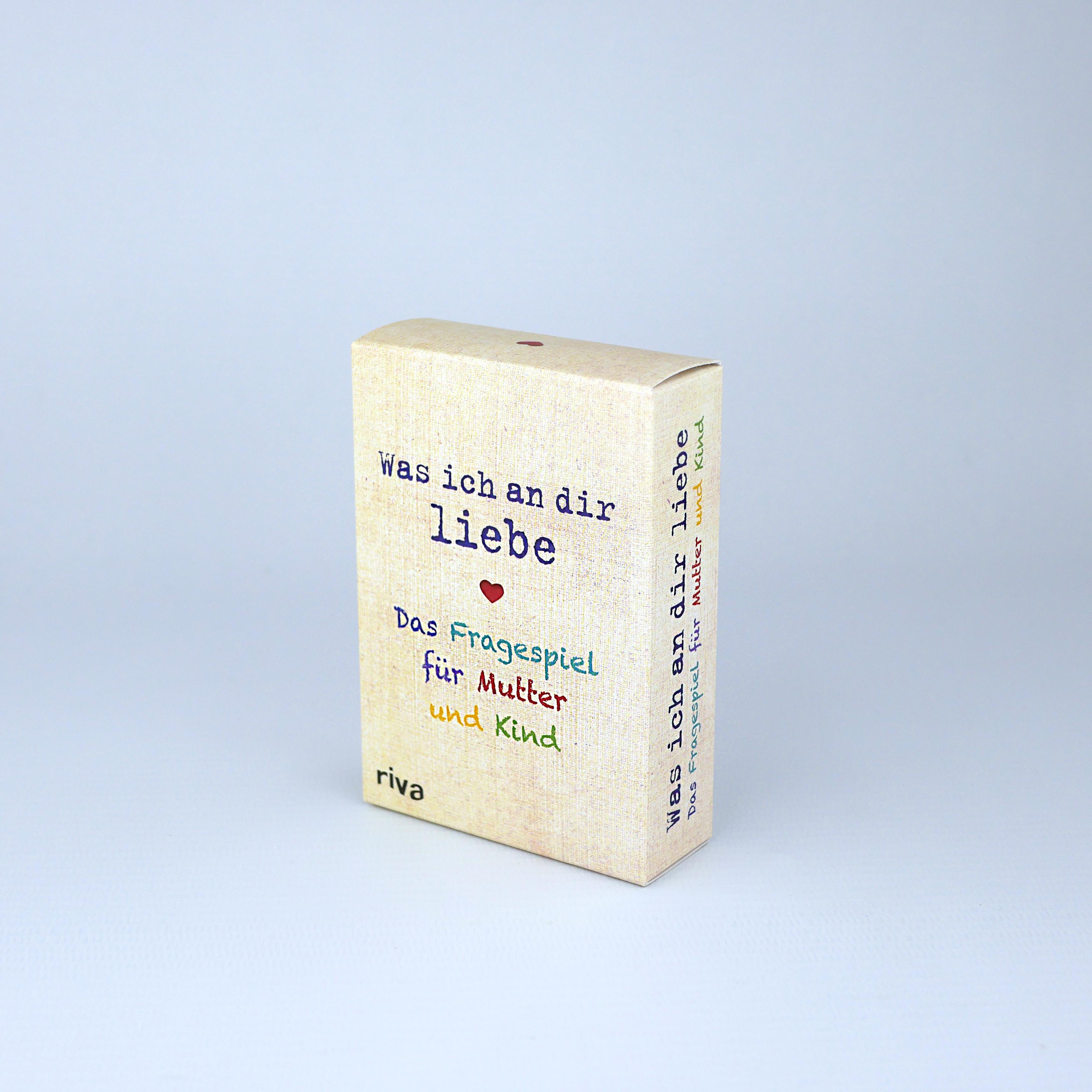 Beispielinhalt (Bild) Was ich an dir liebe - Das Fragespiel für Mutter und Kind