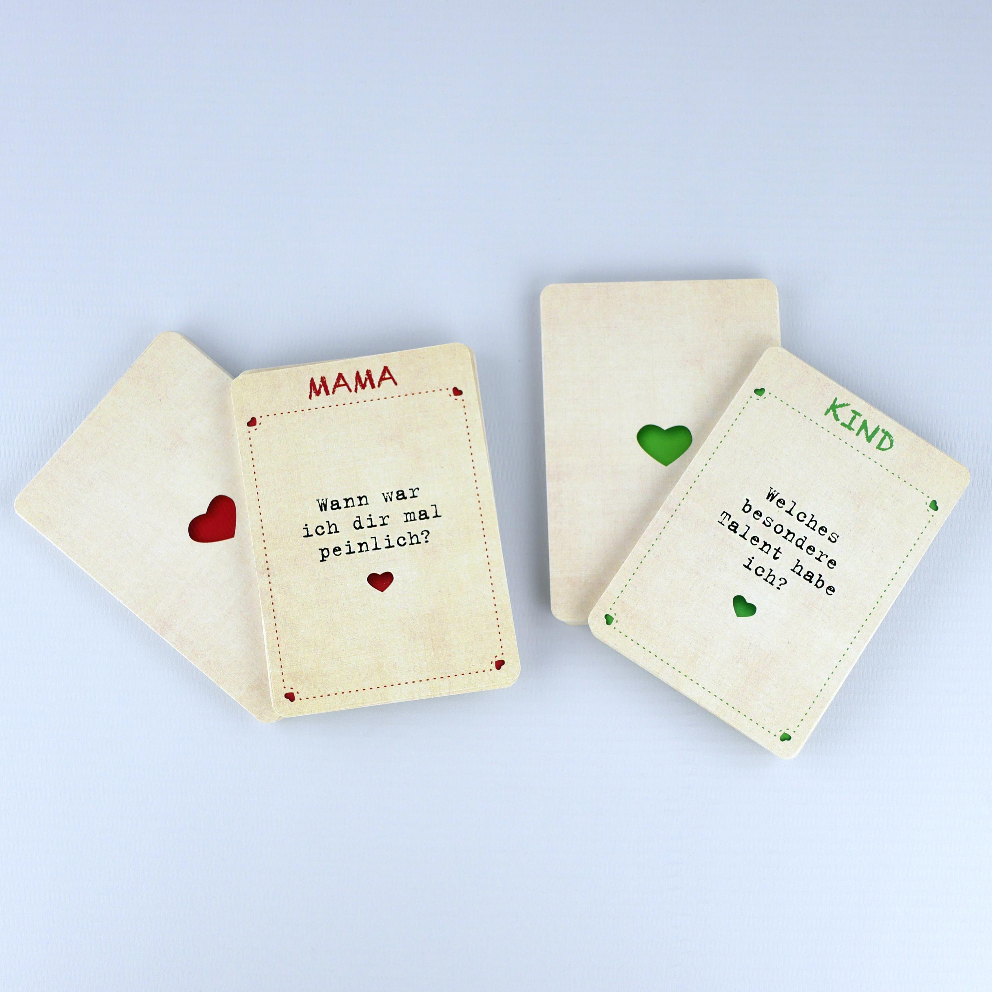 Beispielinhalt (Bild) Was ich an dir liebe - Das Fragespiel für Mutter und Kind