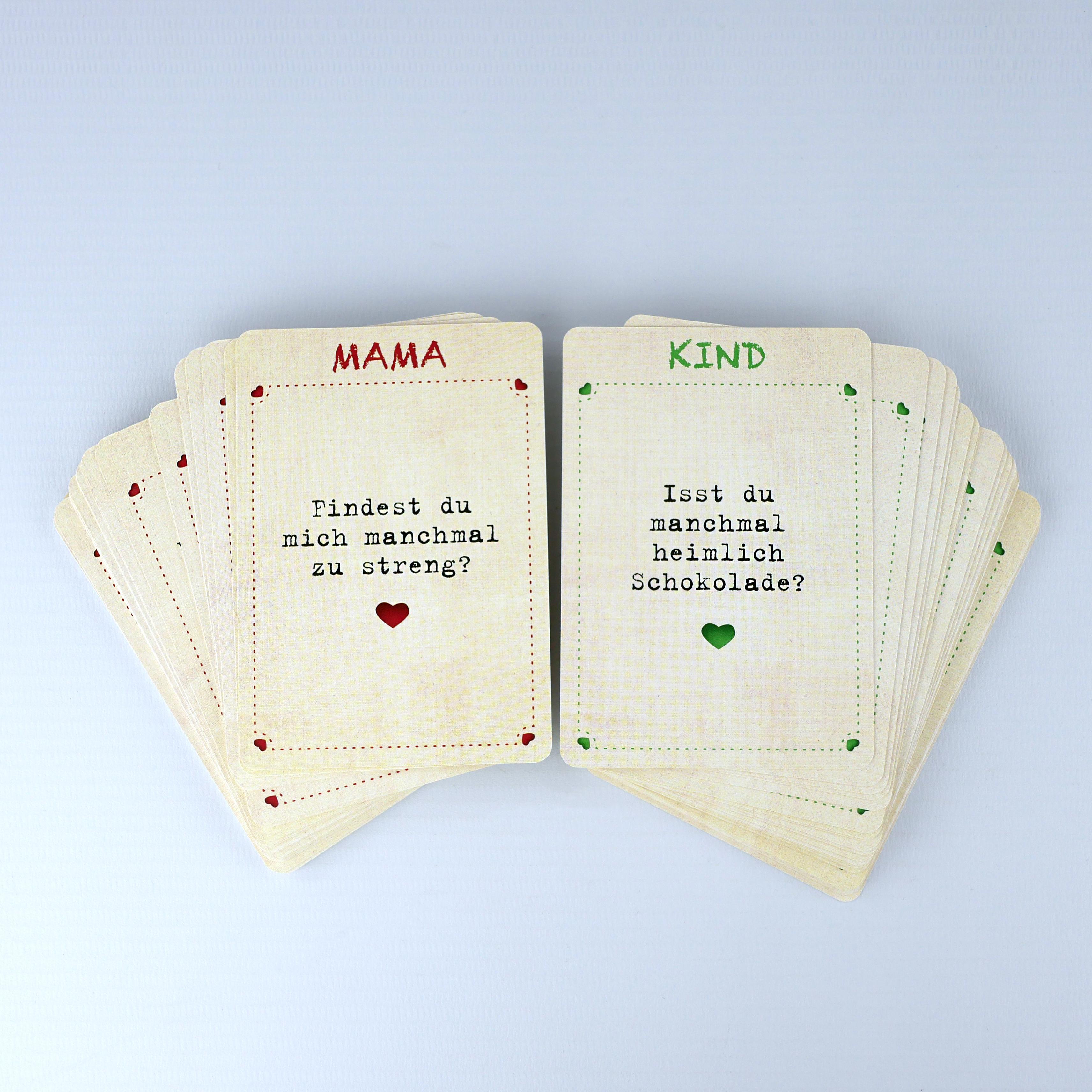 Beispielinhalt (Bild) Was ich an dir liebe - Das Fragespiel für Mutter und Kind