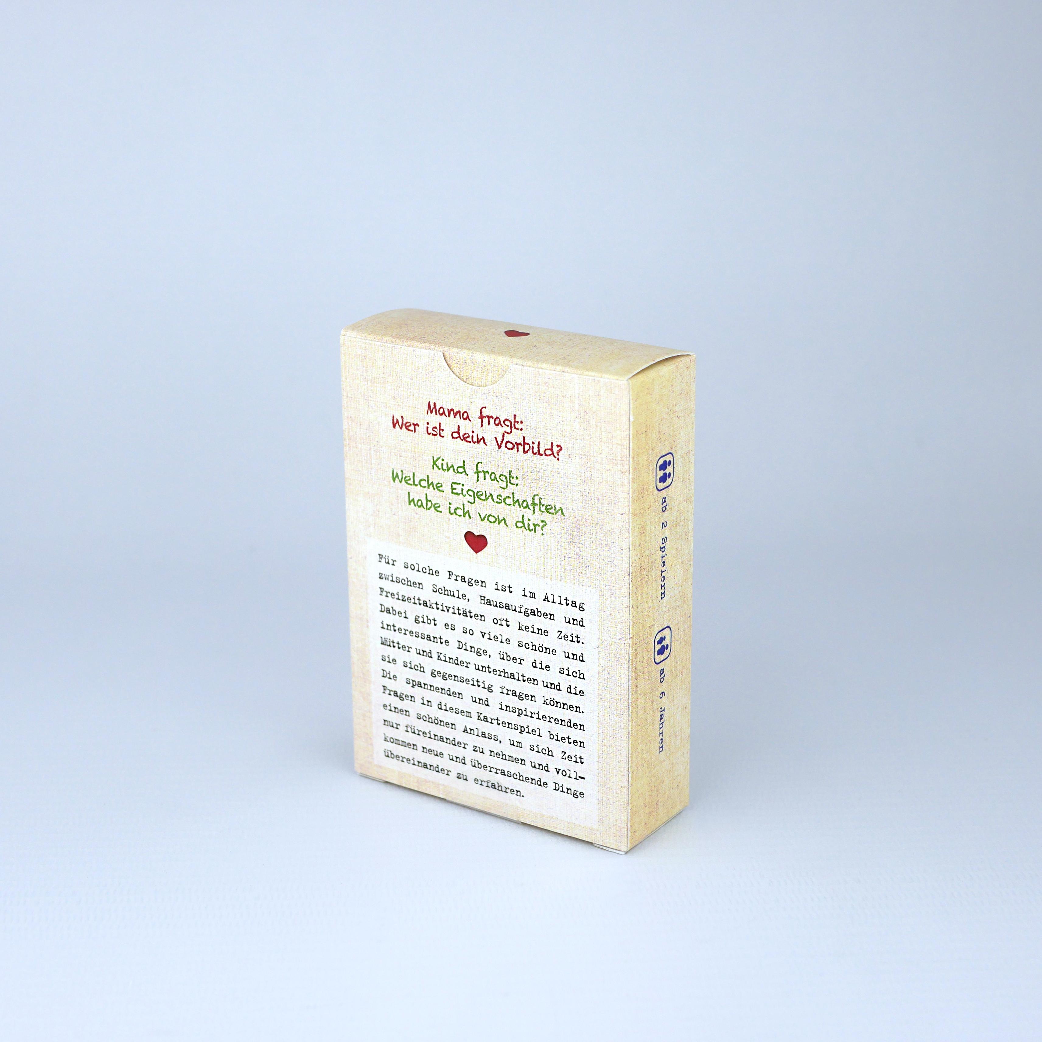 Beispielinhalt (Bild) Was ich an dir liebe - Das Fragespiel für Mutter und Kind