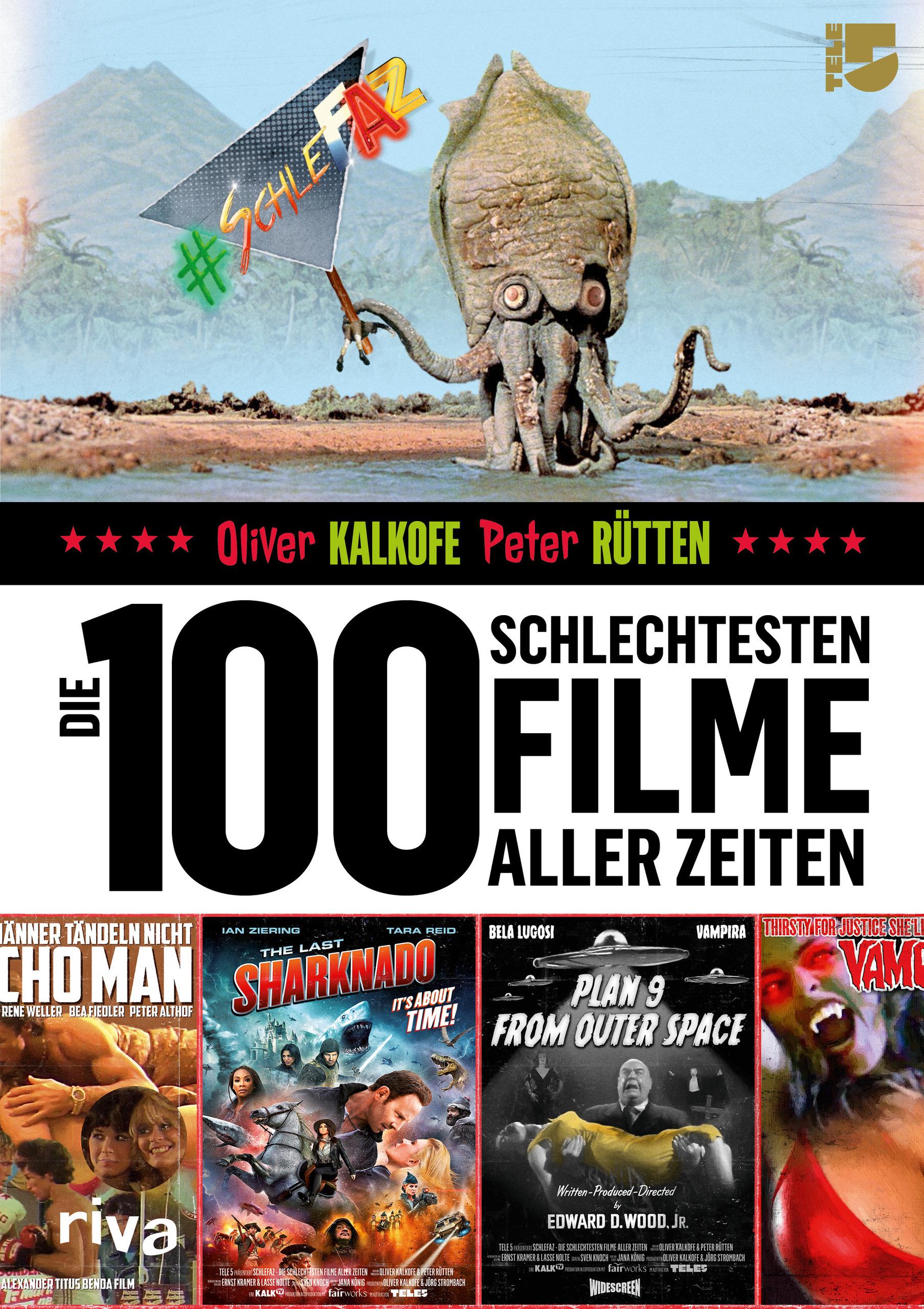 Vorderes Coverbild Die 100 schlechtesten Filme aller Zeiten