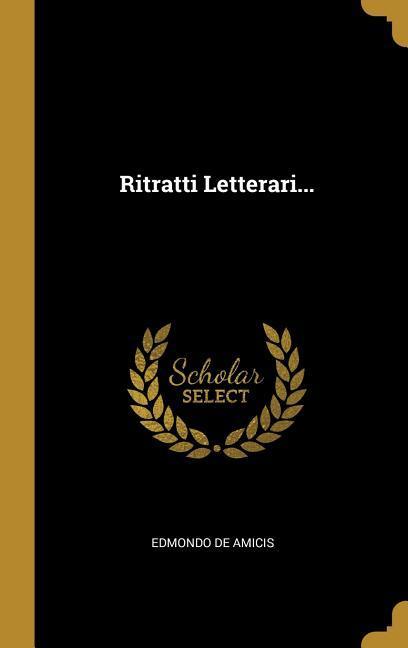Vorderes Coverbild Ritratti Letterari...
