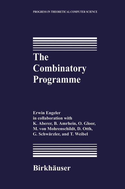 Vorderes Coverbild The Combinatory Programme