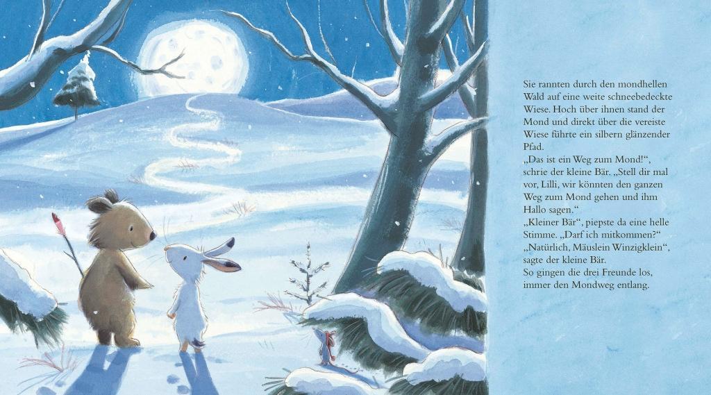 Beispielinhalt (Bild) Der ganze Wald freut sich auf Weihnachten