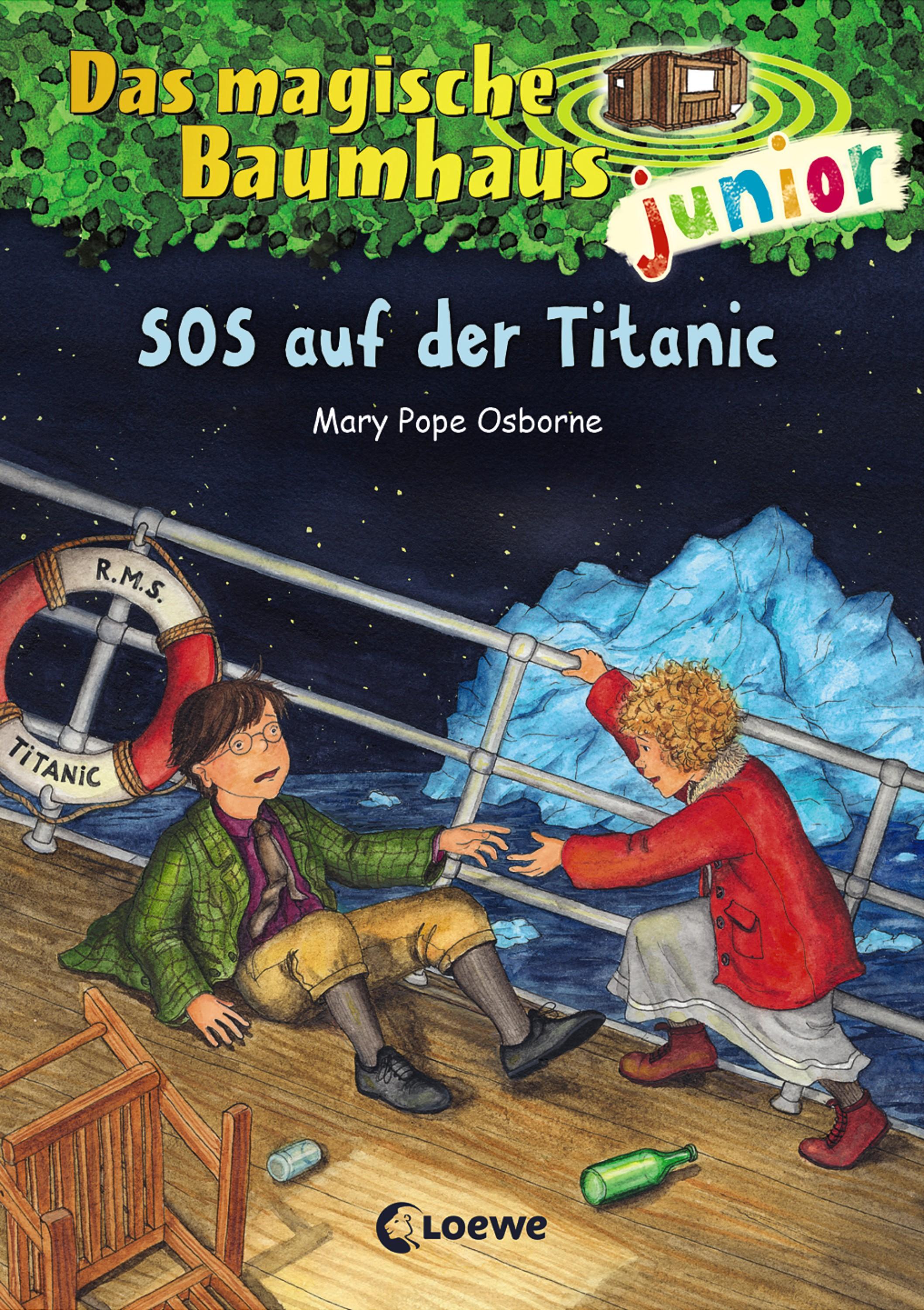 Vorderes Coverbild Das magische Baumhaus junior (Band 20) - SOS auf der Titanic