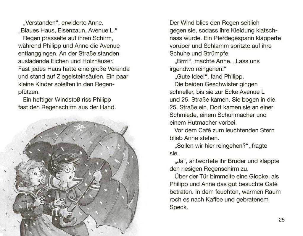 Beispielinhalt (Bild) Das magische Baumhaus (Band 55) - Helden im Hurrikan