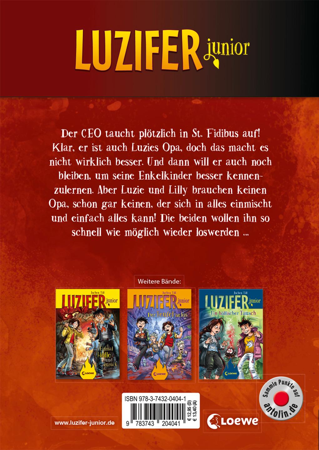 Rückseitencover Luzifer junior (Band 6) - Schule ist die Hölle